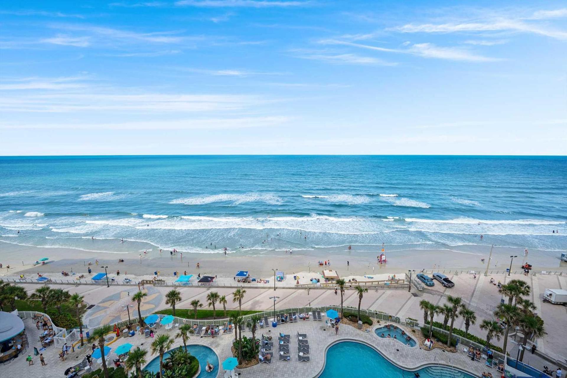 Luxury 11Th Floor 1 Bedroom Condo Direct Oceanfront Wyndham Ocean Walk Resort Daytona Beach | 1105 Dış mekan fotoğraf